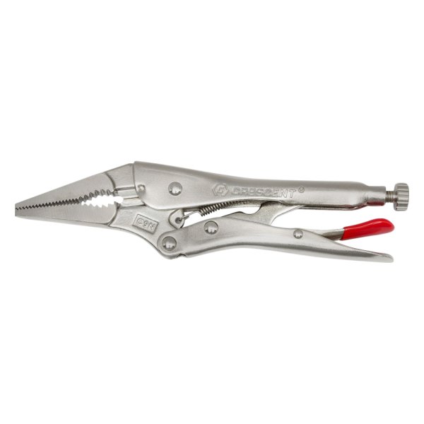 Crescent® - 9" Metal Handle Long Nose Jaws Locking Pliers
