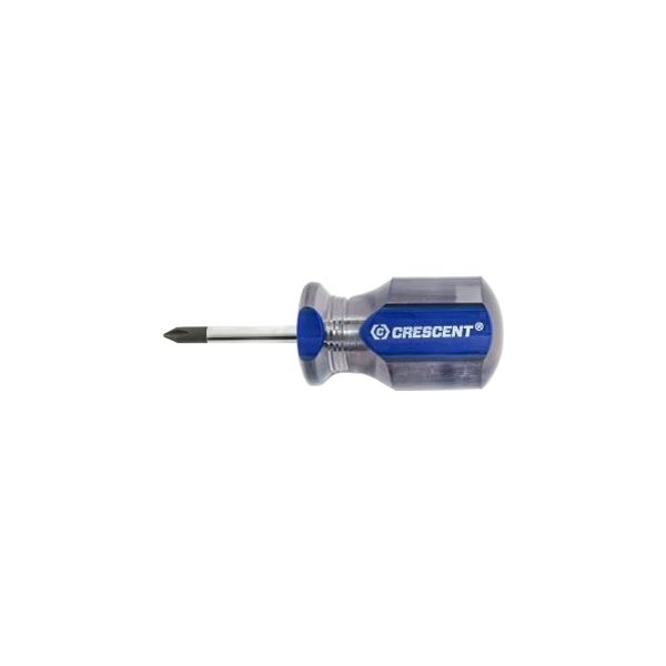 Crescent® - PH1 Dipped Handle Stubby Phillips Screwdriver