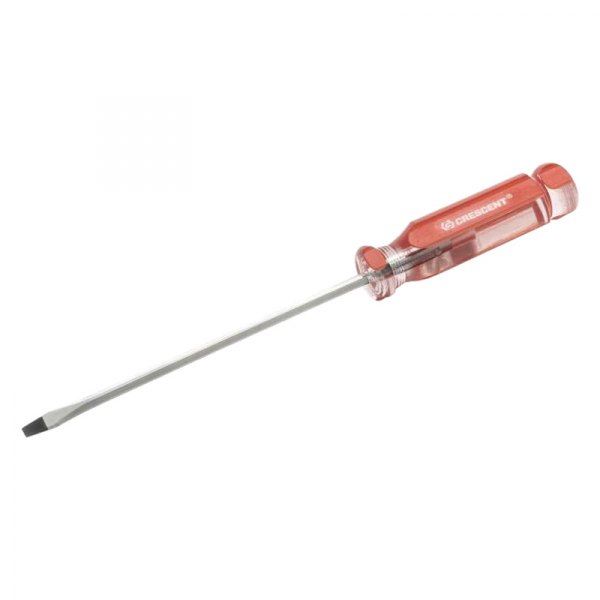 Crescent® - 1/8" x 4" Dipped Handle Slotted Screwdriver