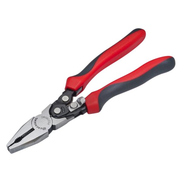 Crescent® - ProSeries™ 8" Multi-Material Handle Combination Jaws Spring Loaded Compound Action Linemans Pliers