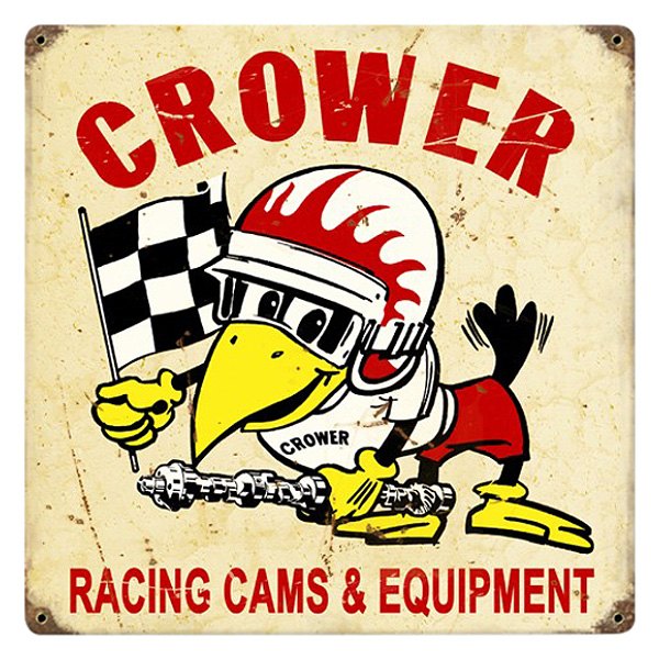 Crower® - Racing Camshaft Nostalgia Sign