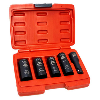 CTA® - 1/2" Drive Metric 6-Point Standard Flip Impact Socket Set (5 Pieces)