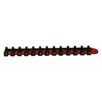 CTA® - 1/4" Drive Metric 13-Slot Nylon Socket Rail