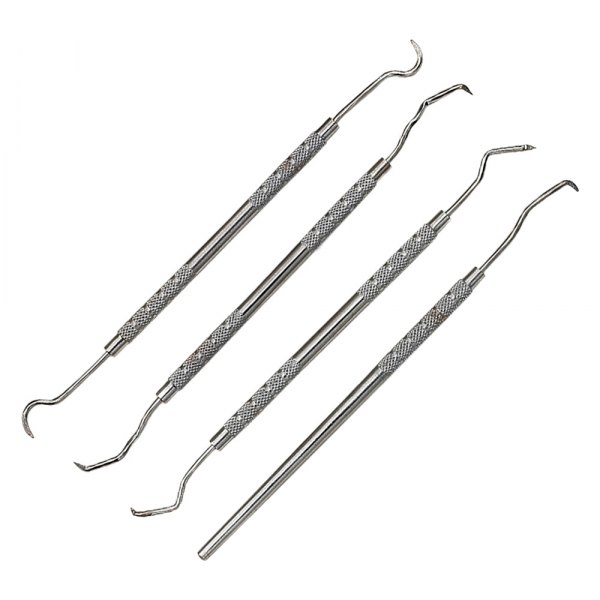 CTA® - 4-piece 6-1/2" Dental Hook Set
