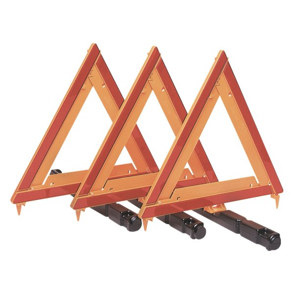 Custer Products Limited® - 3-Piece Orange Warning Triangle Set