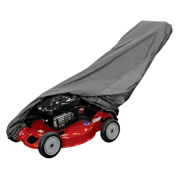 Dallas Manufacturing® - Black Polyester Waterproof Push Lawn Mower Cover