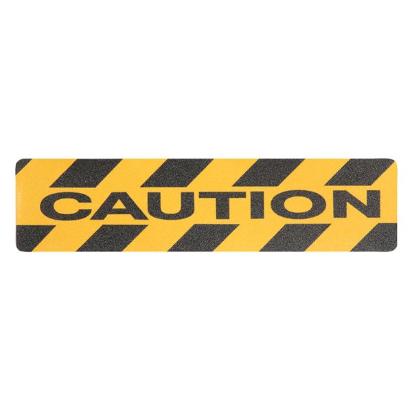 Datrex® - Safety Track™ 2' x 6" Black/Yellow Caution Safety Anti-Slip Tape