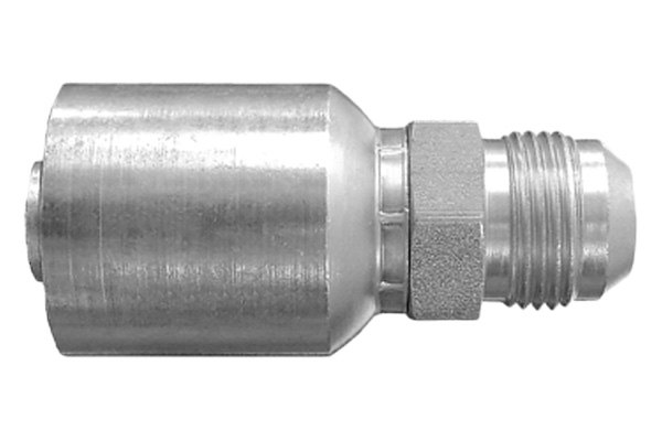 Dayco® - BW/PG™ 3/4" x 3.43" Steel Straight Male 37° Flare (JIC) Permanent Crimp Coupling