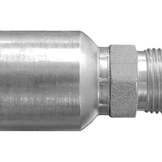 Dayco® - BW/PG™ Straight Male 37° Flare (JIC) Permanent Crimp Coupling