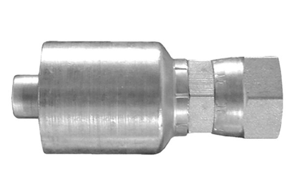 Dayco® - BW/PG™ 1" x 3.73" Steel Straight Female 30° Cone Seat BSPP Swivel Permanent Crimp Coupling