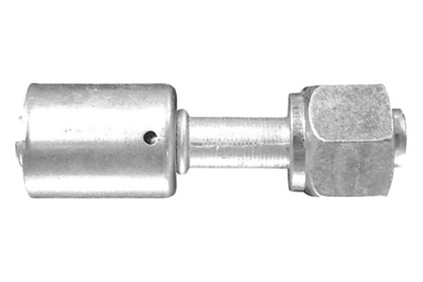Dayco® - 5/16" x 5/8"-18 Aluminum Straight Female Swivel Coupling with O-Ring