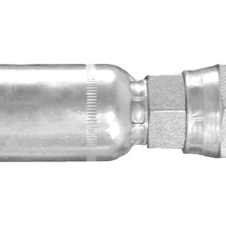 Dayco® - HY/DC™ 13/32" x 2.75" Steel Straight Female 45° Flare Swivel Permanent Crimp Coupling
