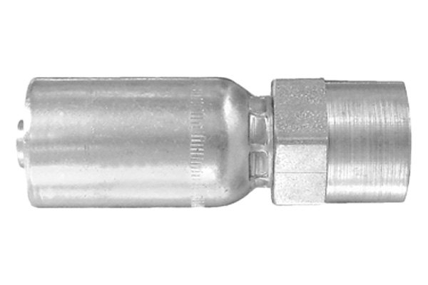 Dayco® - HY/DC™ 1/2" x 2.84" Steel Straight Female NPTF Permanent Crimp Coupling