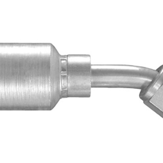 Dayco® - HY/DC™ 3/4" x 3.89" Steel 45° Bent Tube Female 37° Flare Swivel Permanent Crimp Coupling