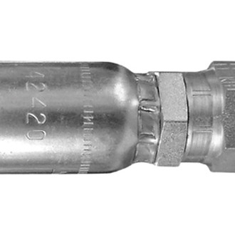 Dayco® - HY/DC™ 5/8" x 3.17" Steel Straight Female Swivel Face Seal Permanent Crimp Coupling with O-Ring