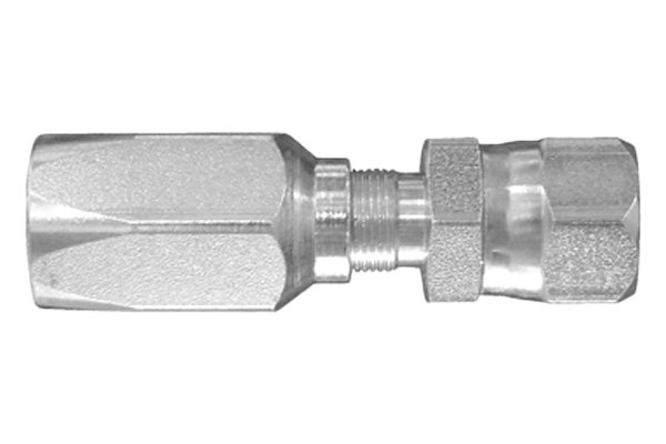 Dayco® - BN/DN™ 1/2" x 2.89" Steel Straight Female 37° Flare Swivel Reusable Coupling