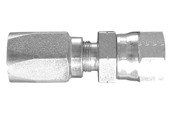 Dayco® - GL™ 1/2" x 2.54" Steel Straight Female 45° Flare Swivel Reusable Coupling