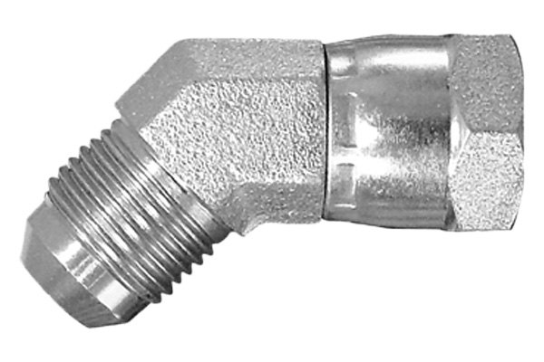Dayco® - 1/2"-20 Steel 45° Male 37° Flare to Female Swivel 37° Flare Adapter