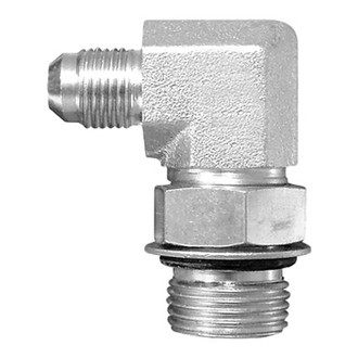 Dayco® - 90° Male 37° Flare to Adjustable Male ORB Adapter