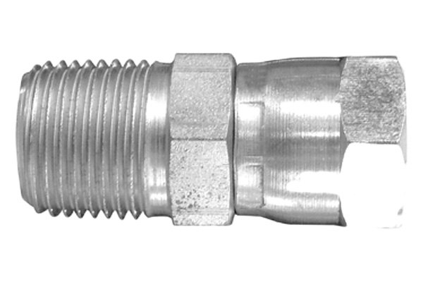 Dayco® - 9/16"-18 Steel Female Swivel 37° Flare to NPTF Male Adapter
