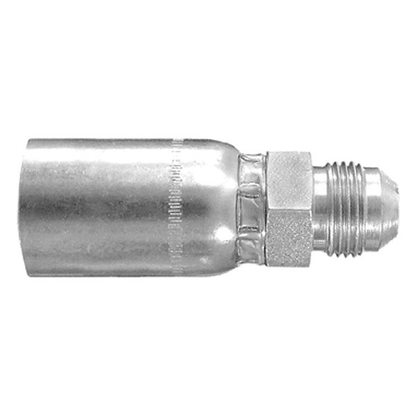 Dayco® - HY/DC™ 5/8" x 2.98" Steel Straight Male 37° Flare Permanent Crimp Coupling