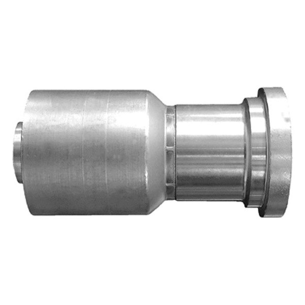 Dayco® - HY/DC™ 3/4" x 3.88" Steel SAE Straight Flange Code 61 Permanent Crimp Coupling with O-Ring
