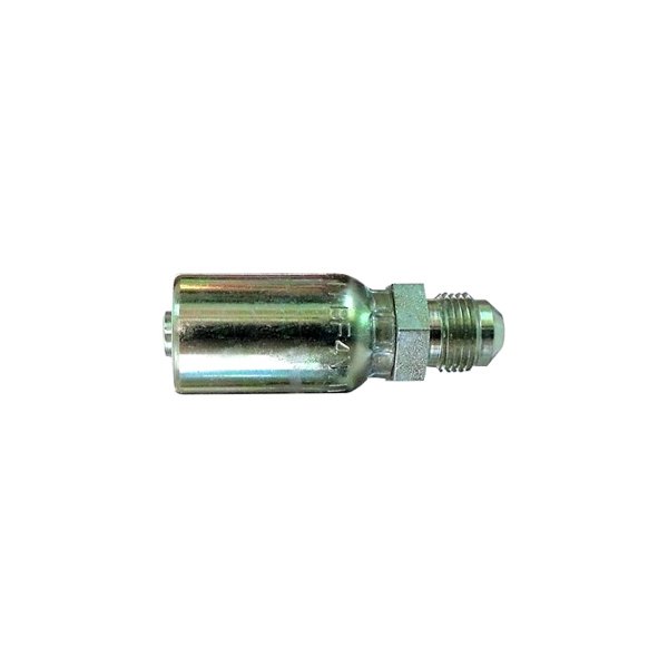 Dayco® - HY/DC™ 1/4" x 2.47" Steel Straight Male 45° Flare Permanent Crimp Coupling