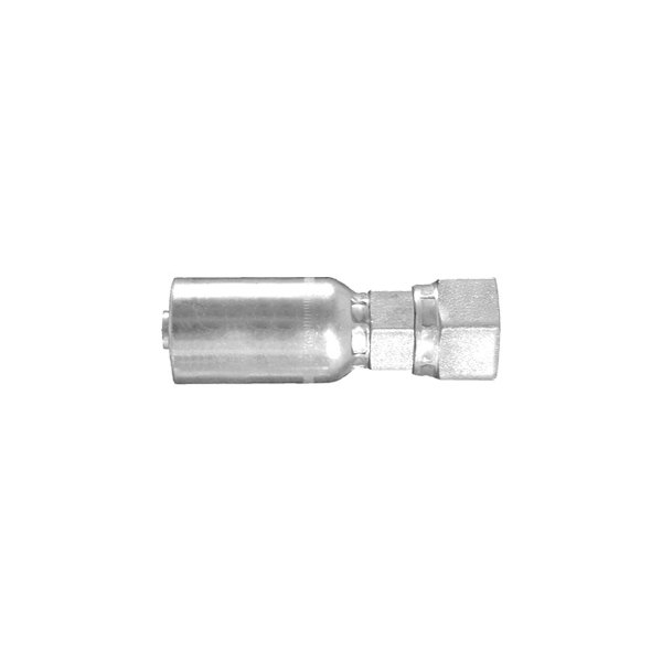 Dayco® - HY/DC™ 3/8" x 2.70" Steel Female 30° Flare Swivel Permanent Crimp Coupling