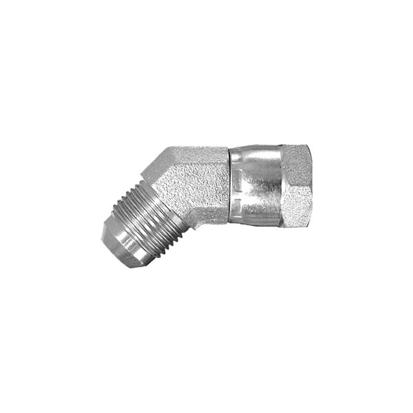 Dayco® - 9/16"-18 Steel 45° Male 37° Flare to Female Swivel 37° Flare Adapter