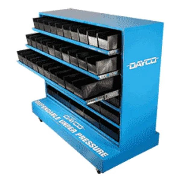 Dayco® - 50-Bin Blue Hydraulics Small Parts Cabinet