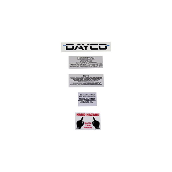 Dayco® - Decal Kit