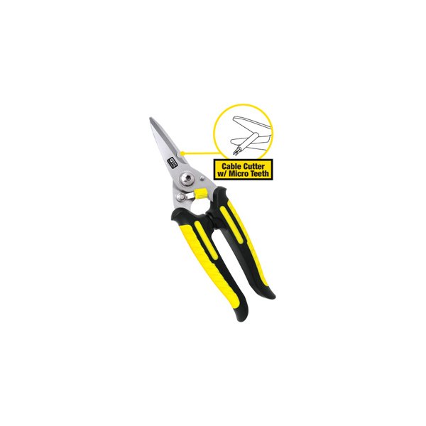 Dent Fix Corporation® - Heavy Duty Scissors with Cable Cutter and Micro Teeth