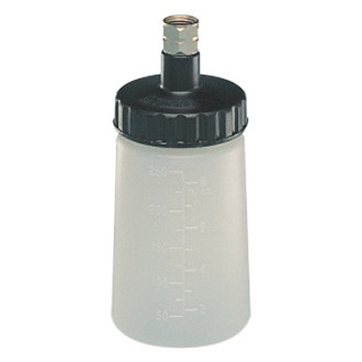 DeVilbiss® - 8 oz. Polyethylene Suction Feed Cup and Cover Assembly