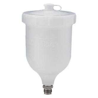 DeVilbiss® - 600 ml Plastic Spray Guns Gravity Feed Cup