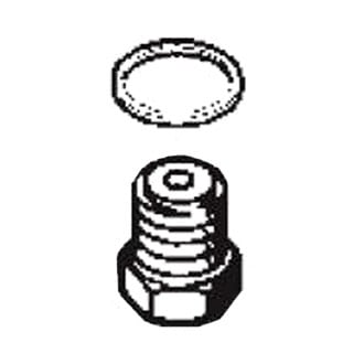 DeVilbiss® - 3-piece Replacement Check Valve Kit for KBII 2 qt Pressure Cups