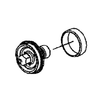 DeVilbiss® - 0.8 mm Replacement Fluid Tip and Seal for SRi HVLP Spray Guns