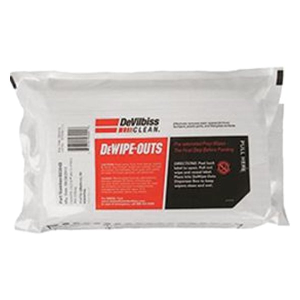 DeVilbiss® - DeWipe-Outs™ 50% IPA/50% Distilled Water Pre-saturated Prep Wipe 