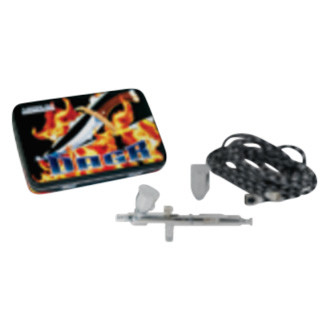 DeVilbiss® - Dagr™ 0.35 mm Gravity Feed Air Brush with 2 Pieces Cups and Hose