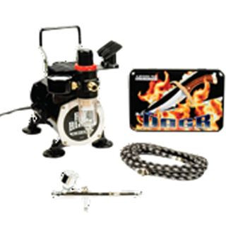 DeVilbiss® - Gravity Dagr™ 1/8 hp Air Compressor with Regulator Kit