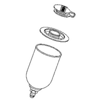 DeVilbiss® - Spray Guns Gravity Feed Cup