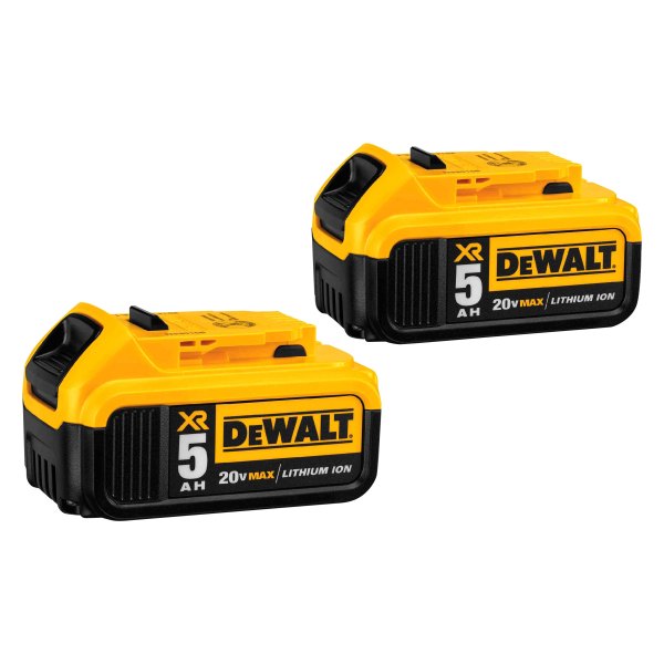 DeWALT® - XR™ 20 V 5.0 Ah Li-ion Battery (2 Pieces)