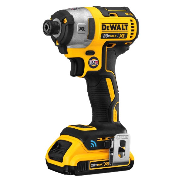 DeWALT® - XR™ Cordless 20 V Li-ion 2.0 Ah Brushless Mid-Handle Screwdriver Kit with Tool Connect™ Wi-Fi Module