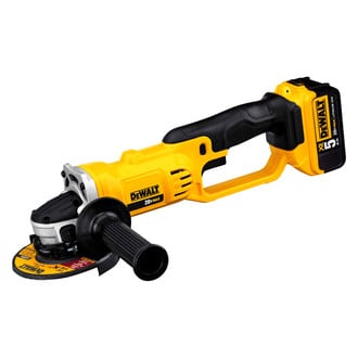 DeWALT® DCG412P2 - 5" 20 V 5.0 Ah Li-ion Cordless Angle Grinder Kit