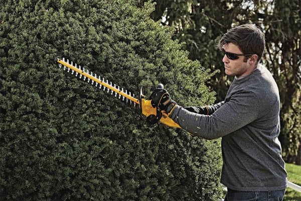 Electric hedge trimmer dewalt sale