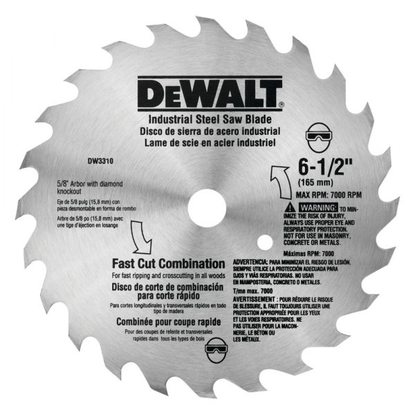 DeWALT® - 7-1/4" 140T Steel ATB Circular Saw Blade