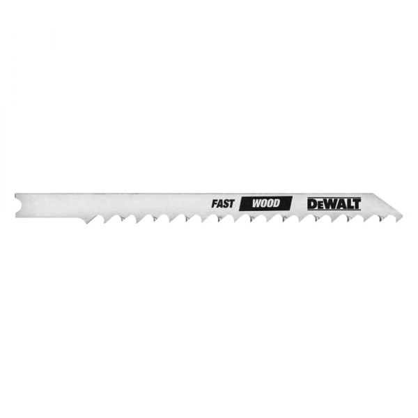 DeWALT® - 12 TPI 3" High Carbon Steel Fast Cut U-Shank Jig Saw Blades (5 Pieces)