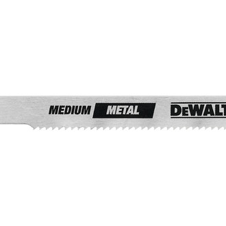 DeWALT® DW3720-5 - 14 TPI 3" U-Shank Jig Saw Blades (5 Pieces)