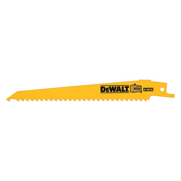 DeWALT® - 6 TPI 6" Sloped Taper Reciprocating Sloped Saw Blades (100 Pieces)