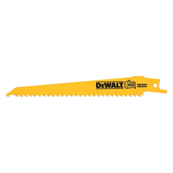 DeWALT® - 6 TPI 12" Bi-Metal Sloped Reciprocating Saw Blades (5 Pieces)