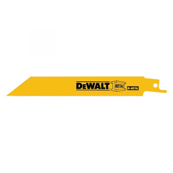 DeWALT® - 14 TPI 4" Bi-Metal Straight Reciprocating Saw Blades (5 Pieces)